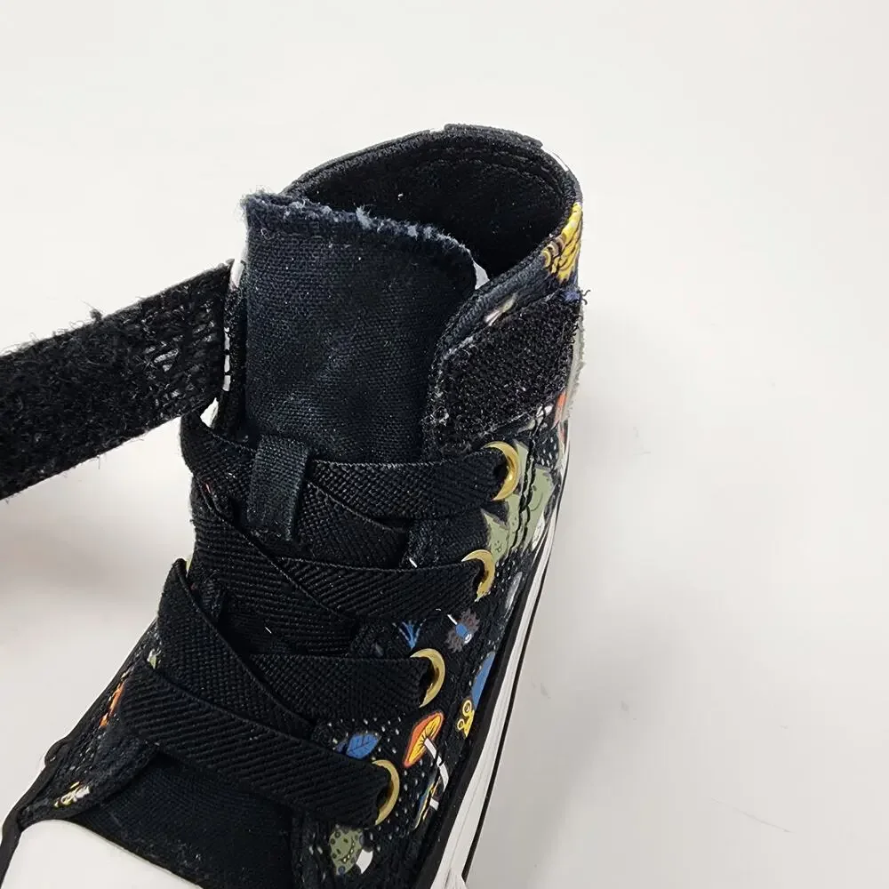 Converse Sneakers Infant Toddler 6 Chuck Taylor Camping Theme High Top Shoes